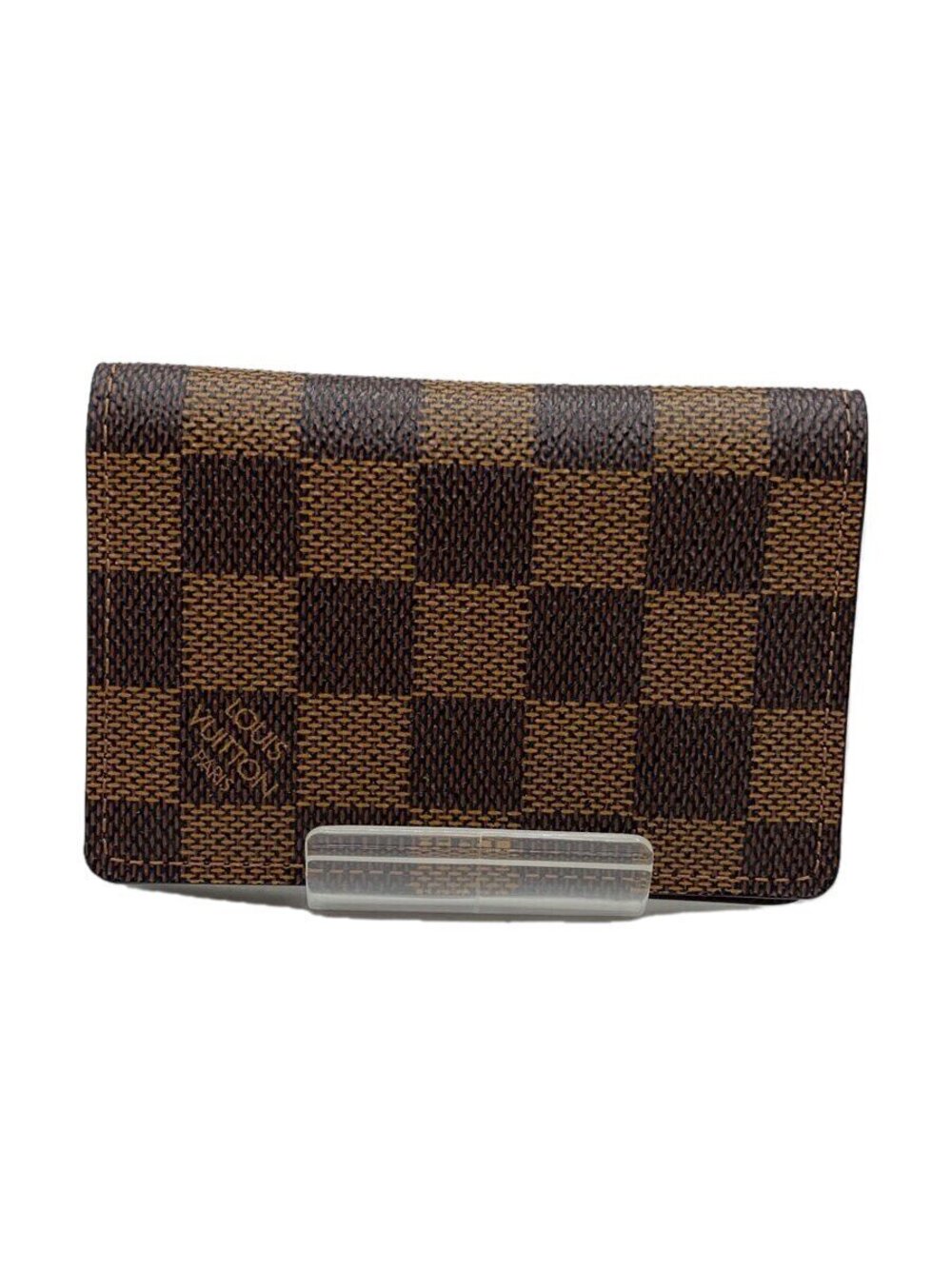 LOUIS VUITTON Organizer de Poche Damier Ebene Brown All over